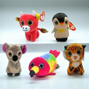 🧸2/$10🧩3/$12 5 Ty Teenie Beanie Boos 2017 2019 2021 McDonald’s Happy Meal Toys